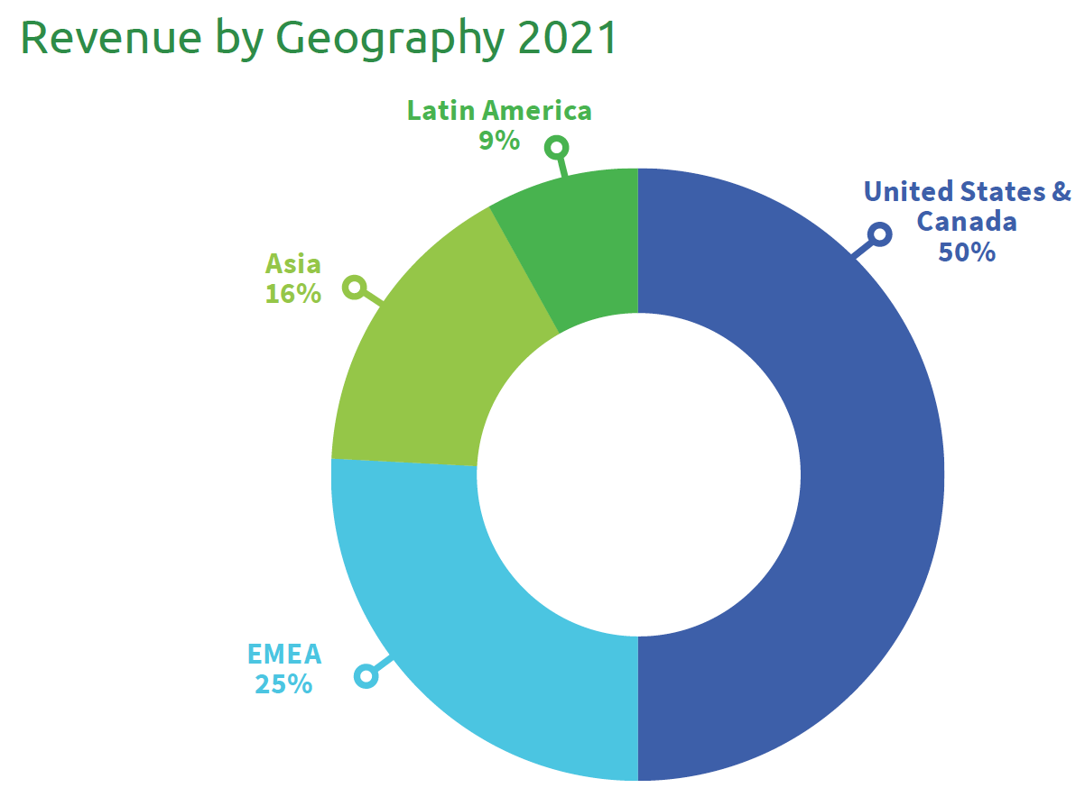 revenue by geography 