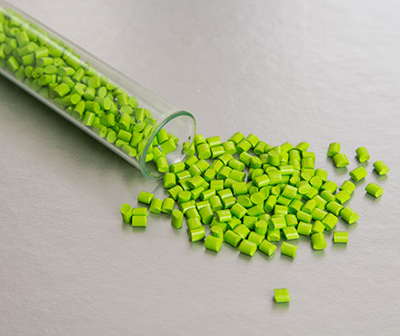 green plastic pieces