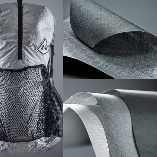 Collage of Dyneema Fabric