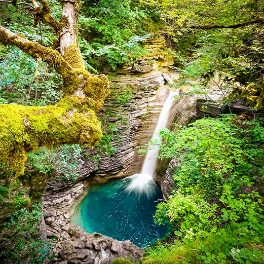 Waterfall in Spain