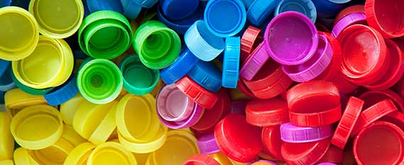pile of colorful bottle caps