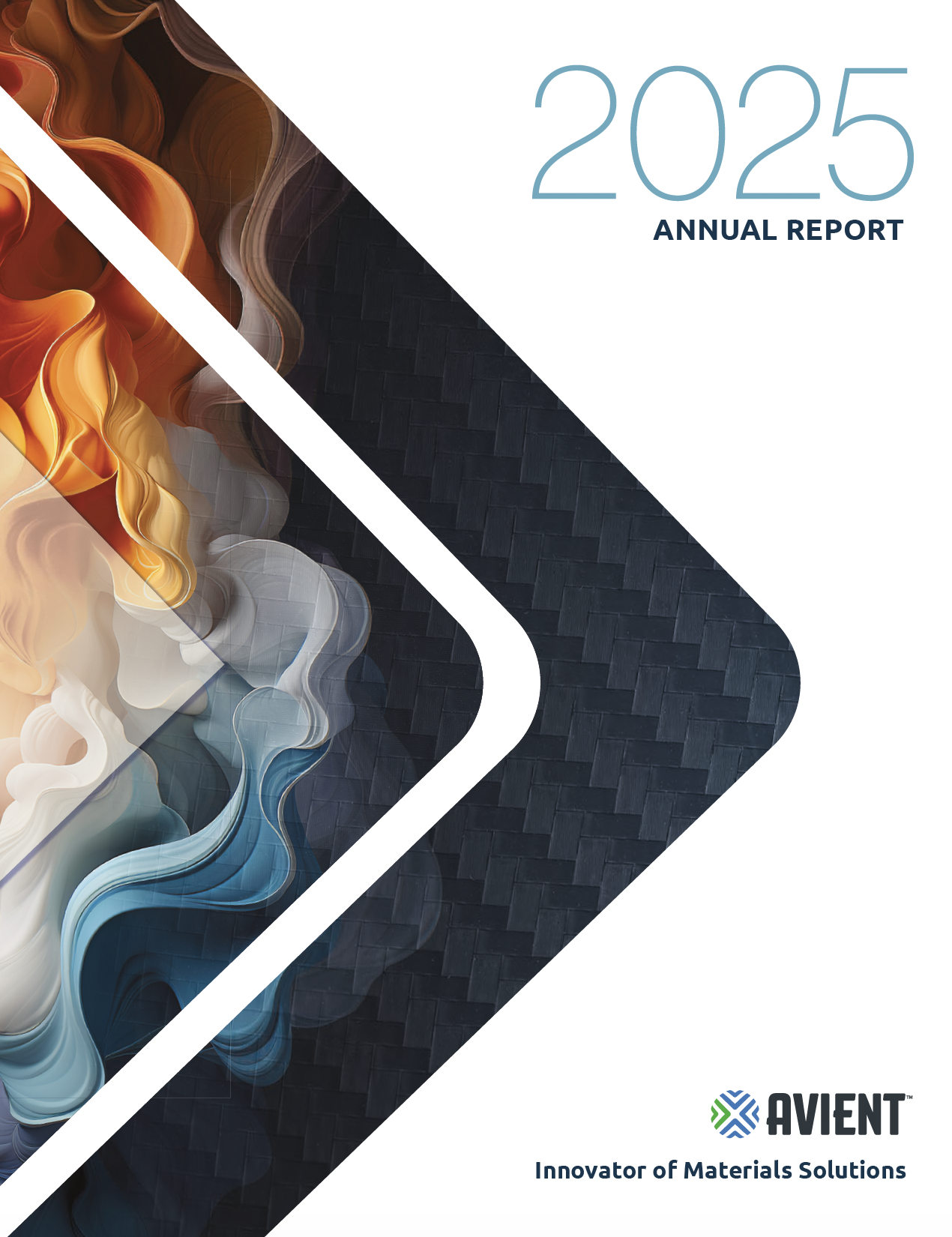 2025 avient annual report cover image