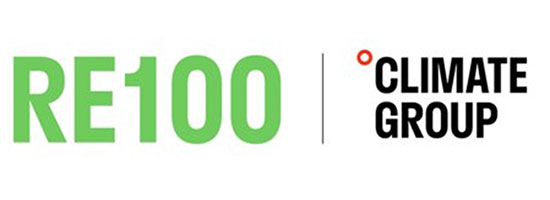 RE100 logo