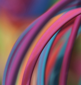 Colorful wires