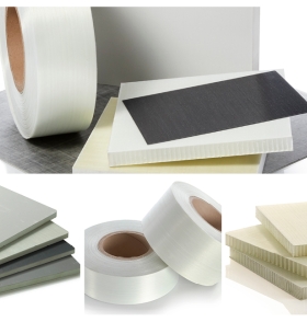 Composite panel and rolls