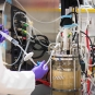 Lab with tubes